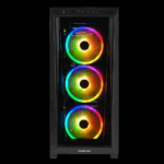 GAMDIAS TALOS M1 Elite, 750W, 80+ Bronze, Tempered Glass, ARGB, ATX GAMING KASA - Görsel 3