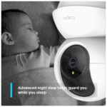 TP-LINK Tapo C200C, Bebek/Ev Güvenlik Kamerası, WiFi, 1080P, 12Mt Gece Görüşü, PAN/TILT, iki Yönlü Ses - Görsel 3