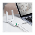 TP-LINK TL-WN822N, 300Mbps, 2.4Ghz, 2x3dBi Anten, USB2.0, WIRELESS ETHERNET - Görsel 4