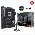 ASUS TUF GAMING B850-PLUS WIFI, 4xDDR5, 3x M.2, HDMI, DP, Type-C, Wi-Fi 7, Bluetooth v5.4, AM5 Soket GAMING Anakart