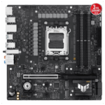 ASUS TUF GAMING B850M-PLUS WIFI, 4xDDR5, 3x M.2, HDMI, DP, Type-C, Wi-Fi 6E, Bluetooth v5.3, AM5 Soket GAMING Anakart - Görsel 2