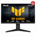 ASUS TUF GAMING VG259QMRL5A 24,5" 0.3ms, 310Hz, Full HD, DP, 2xHDMI, Hoparlör, Pivot, Fast IPS LED, ELMB Sync Premium, GAMING Monitör