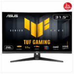 ASUS TUF GAMING VG32VQM5B 31,5" 0,5ms, 250Hz, FullHD Curved, DP, 2xHDMI, VA Panel, 1500R, Display Widget Center, GAMING Monitör