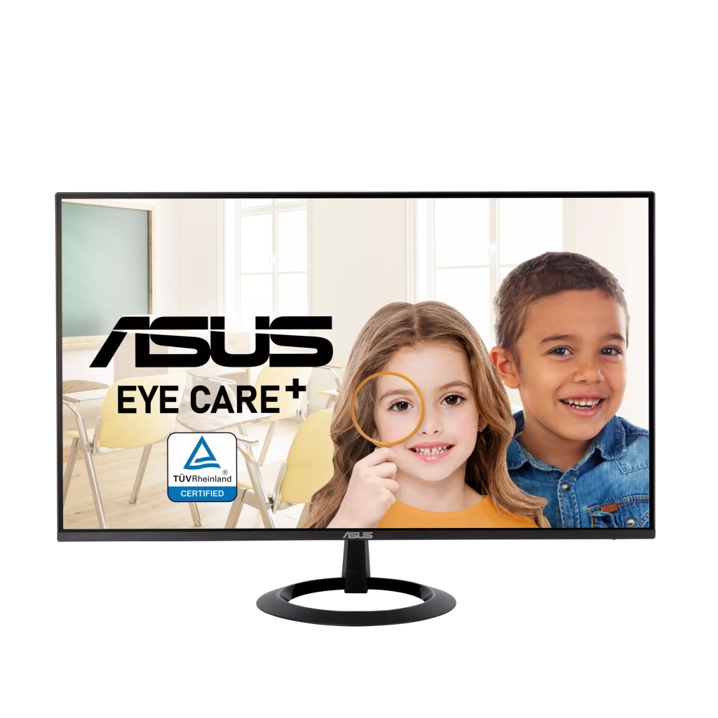 VZ24EHF_1 ASUS VZ24EHF 23.8" 1ms, 100Hz, Full HD, HDMI, IPS LED, Çerçevesiz Tasarım, Düşük Mavi Işık, FreeSync GAMING Monitör - Görsel 1