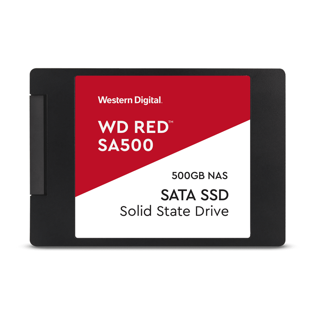 WDS500G1R0A_1 WD Red SA500, WDS500G1R0A, 500GB, 560/530, SERVER ve NAS için Enterprise, 2,5" SATA, SSD - Görsel 1