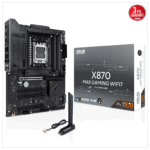 ASUS X870 MAX GAMING WIFI7, 4xDDR5, 3x M2, HDMI, DP, Type-C, Wi-Fi 7, Bluetooth v5.3, AM5 Soket GAMING Anakart