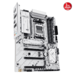 ASUS B850 MAX GAMING WIFI W, 4xDDR5, 3x M2, HDMI, DP, Type-C, Wi-Fi 6E, Bluetooth v5.3, AM5 Soket GAMING BEYAZ Anakart - Görsel 3