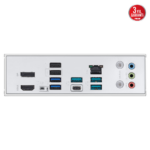 ASUS B850 MAX GAMING WIFI W, 4xDDR5, 3x M2, HDMI, DP, Type-C, Wi-Fi 6E, Bluetooth v5.3, AM5 Soket GAMING BEYAZ Anakart - Görsel 5