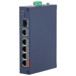 DAHUA CHS4106-4ET, 4 Port, Megabit,  1 Port Gigabit Uplink, 1 Port Gigabit SFP, Cloud Yönetilebilir, Switch
