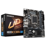 GIGABYTE H610M K DDR4, 2xDDR4, M.2, HDMI, 12-13.14.Nesil, LGA1700 Soket, Anakart