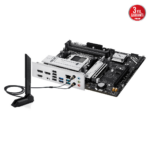 ASUS PRIME B850M-A WIFI, 4xDDR5, 3xM.2, 2xDP, HDMI, Type-C, Wi-Fi 6, Bluetooth 5.3, AM5 Soket Anakart - Görsel 4