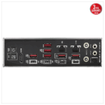 ASUS ROG CROSSHAIR X870E HERO, 4xDDR5, 5xM.2, HDMI, DP, Type-C, PCIe 5.0, 2xWi-Fi 7, Bluetooth v5.4, AM5 Soket GAMING Anakart - Görsel 4