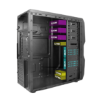 VENTO TA-K61 Mid Tower, 550W 80+ Siyah, ATX Kurumsal KASA - Görsel 2