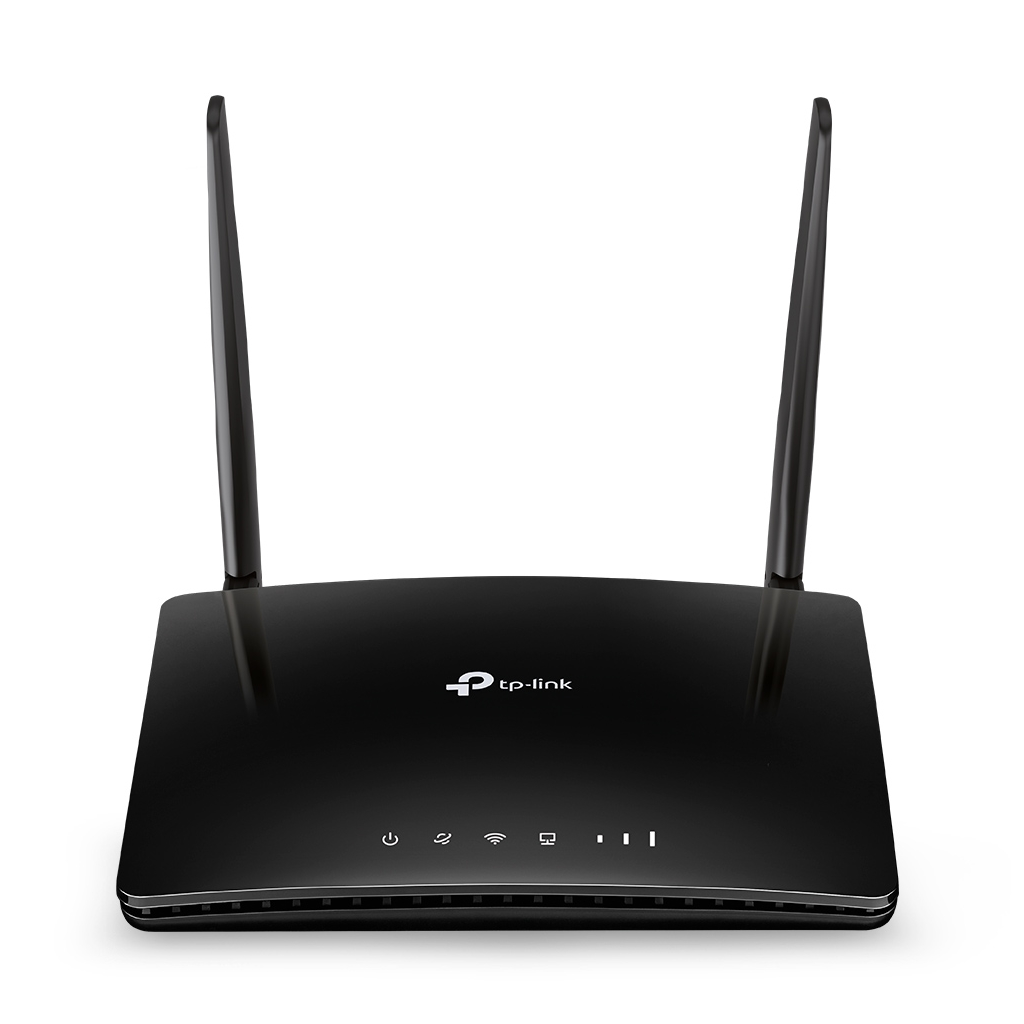 TL-MR6400_1 TP-LINK TL-MR6400, 4Port, 300Mbps, 2,4Ghz Wifi, Masaüstü, LTE, Micro Sim Kart Takılabilir 3G-4G Destekli Router - Görsel 1