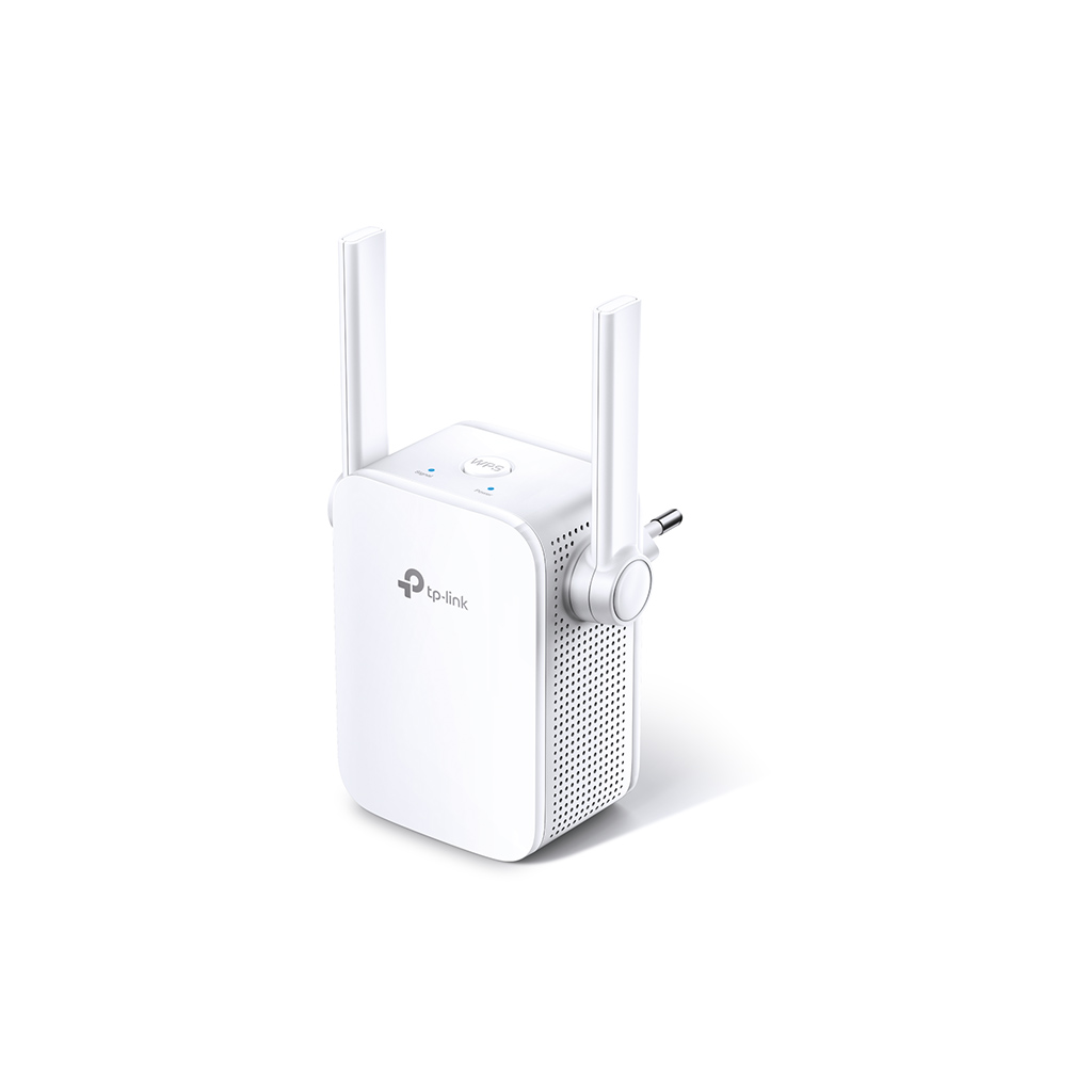 TL-WA855RE_1 TP-LINK TL-WA855RE, 300Mbps, 2,4Ghz, WPS Butonu, 1Port Megabit Lan, Menzil Genişletici - Görsel 1