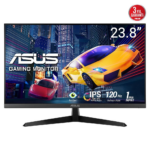 ASUS VY249HGR 23.8" 1ms, 120Hz, Full HD, HDMI, D-Sub, IPS LED, Anti Bakteriyel, Mavi Işık Filtresi, Eye Care, GAMING Monitör