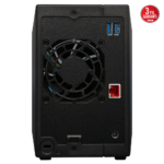 ASUSTOR AS3302T V2, 2Gb DDR4 Ram, 2 Yuvalı (2x20TB Destek), 1x2.5GbE Network, 3xUSB 3.2, Tower NAS (Yedekleme) Cihazı - Görsel 2