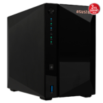 ASUSTOR AS3302T V2, 2Gb DDR4 Ram, 2 Yuvalı (2x20TB Destek), 1x2.5GbE Network, 3xUSB 3.2, Tower NAS (Yedekleme) Cihazı - Görsel 3