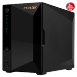 ASUSTOR AS3302T V2, 2Gb DDR4 Ram, 2 Yuvalı (2x20TB Destek), 1x2.5GbE Network, 3xUSB 3.2, Tower NAS (Yedekleme) Cihazı - Görsel 4
