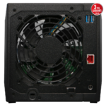 ASUSTOR AS3304T V2, 2Gb DDR4 Ram, 4 Yuvalı (4x20TB Destek), 1x2.5GbE Network, 3xUSB 3.2, Tower NAS (Yedekleme) Cihazı - Görsel 2