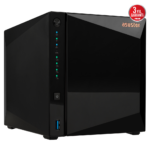 ASUSTOR AS3304T V2, 2Gb DDR4 Ram, 4 Yuvalı (4x20TB Destek), 1x2.5GbE Network, 3xUSB 3.2, Tower NAS (Yedekleme) Cihazı - Görsel 3