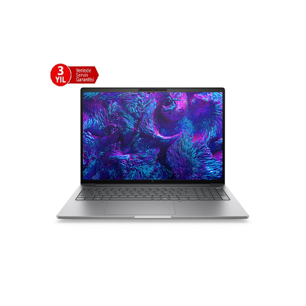 B30HJES_1 HP B30HJES, ZBook 8 G1i, Ultra 9-285H 16" WUXGA IPS, 32Gb DDR5 Ram, 1Tb SSD, 4Gb Nvidia RTX 500 ADA Ekran Kartı, Windows11 Pro, Notebook İş İstasyonu (3 Yıl Yerinde Servis) - Görsel 1