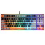 ACER eMachines, EAK216, Siyah, USB Kablolu, Rainbow Backlight, Membran Renkli Tuşlar, Türkçe Q, 90 Tuşlu, Gaming Klavye