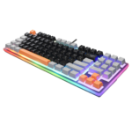 ACER eMachines, EAK216, Siyah, USB Kablolu, Rainbow Backlight, Membran Renkli Tuşlar, Türkçe Q, 90 Tuşlu, Gaming Klavye - Görsel 3