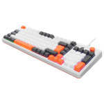 ACER eMachines, EAK860, Beyaz, USB Kablolu, Rainbow Backlight, Membran Renkli Tuşlar, Türkçe Q, 100 Tuşlu, Gaming Klavye - Görsel 3