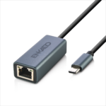 ENKADO EKD-TP45, GigaBit, Type-C to RJ45, Metal, Ethernet Kartı