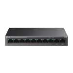 TP-LINK LS110P, Green Tech, 10 Port, MeggaBit, 8 Port PoE+ 96W, Metal Kasa, Yönetilemez, Masaüstü Switch