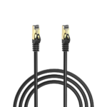 S-LINK MM-CAT703, CAT7, Patch, 3Mt, Gold Uçlu,   FTP, CCA, Ağ Bağlantı Kablosu (Siyah)