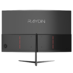 RAYDIN MM24RFA-200HZ, 23.6", 1ms, 200Hz, Full HD, HDMI, DP, Hoparlör, VA LED, R1650 Curved, Frameless, FreeSync Gaming Monitör - Görsel 2