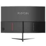 RAYDIN MM24RFA-240HZ, 23.6", 1ms, 240Hz, Full HD, HDMI, DP, Hoparlör, VA LED, R1650 Curved, Frameless, FreeSync Gaming Monitör - Görsel 2