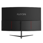 RAYDIN MM27RFA-200HZ, 27", 1ms, 200Hz, Full HD, 2xHDMI, DP, VA LED, R1500 Curved, Frameless, FreeSync Gaming Monitör - Görsel 2