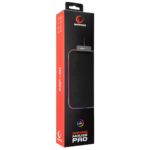 Rampage MP-23, BLITZ M RGB, 252x328x3mm, RGB Led, Gaming, MOUSE PAD (Siyah) - Görsel 5