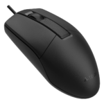 A4 TECH OP-330S, Siyah, Silent, V-Track, 1200dpi, 3 Buton, Usb Kablolu, Optik Mouse