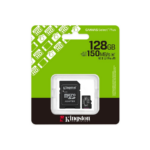 KINGSTON SDCS3/128GB, Canvas Select Plus Gen3 A1, 100Mb/s, MicroSD Kart Bellek (SD Adaptörlü)