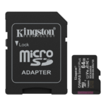 KINGSTON SDCS3/64GB, Canvas Select Plus Gen3 A1, 100Mb/s, MicroSD Kart Bellek (SD Adaptörlü) - Görsel 2