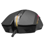 EVEREST SM-F09, TITANIO, RGB Aydınlatma, USB Kablolu, Programlanabilir 6 Tuşlu, Gaming Mouse, 7.200 DPI, Siyah - Görsel 3