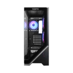 VENTO VG4202FLA ATX Tower, 750W 80+ Siyah,  Temperli Cam, RGB, Mesh, ATX GAMING KASA - Görsel 2