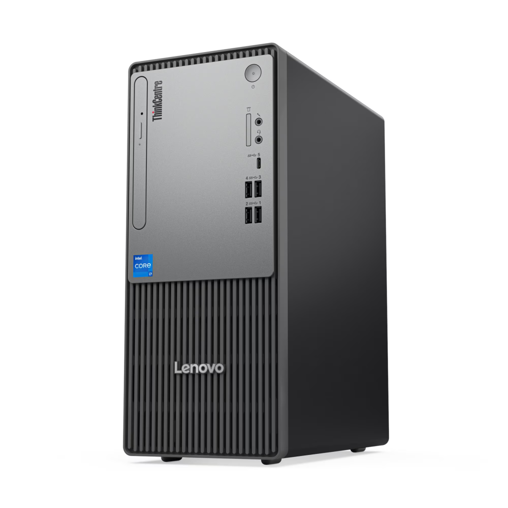12UB000LTR_1 LENOVO 12UB000LTR, ThinkCentre neo 50t Gen5, i7-13700, 16Gb DDR5 Ram, 512Gb SSD, Paylaşımlı Ekran Kartı, Wi-Fi, Bluetooth, Free Dos, MT Masaüstü PC - Görsel 1