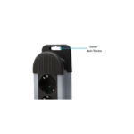 S-LINK Swapp SPGKS03, 3 Soket, Akım Korumalı Priz, 1.5Mt Kablo, 900 Joule (Gri) %100 Bakır - Görsel 3