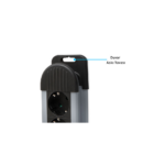 S-LINK Swapp SPGKS05, 5 Soket, Akım Korumalı Priz, 1.5Mt Kablo, 900 Joule (Gri) %100 Bakır - Görsel 4